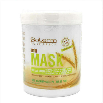 Maschera per Capelli Wheat Germ Salerm Hair Mask (1000 ml) 1 L