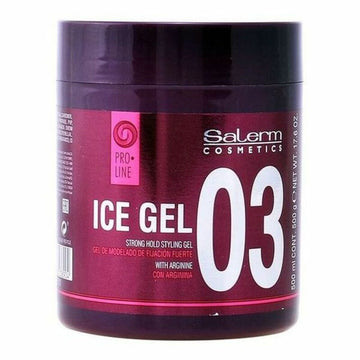 Gel Fissante Forte Ice Salerm Ice Gel (500 ml)