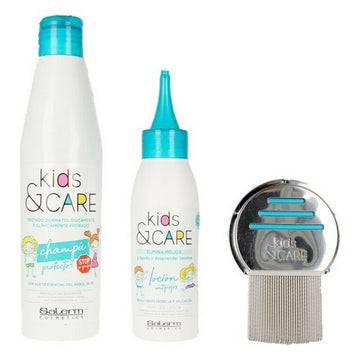 Salerm Kids & Care Salerm plaukų produktų rinkinys nuo utėlių (3 vnt.)