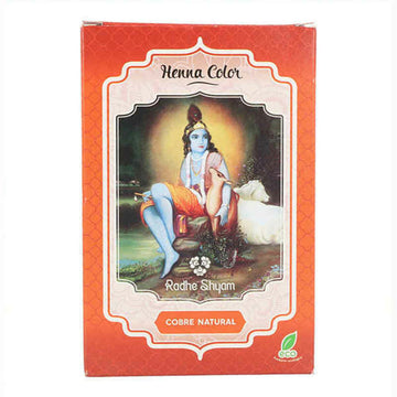 Pusiau ilgalaikis dažiklis Henna Radhe Shyam Shyam Henna Copper (100 g)