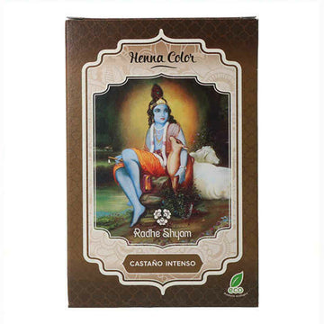 Coloration Semi-permanente Henna Radhe Shyam 001320018 Marron (100 g)