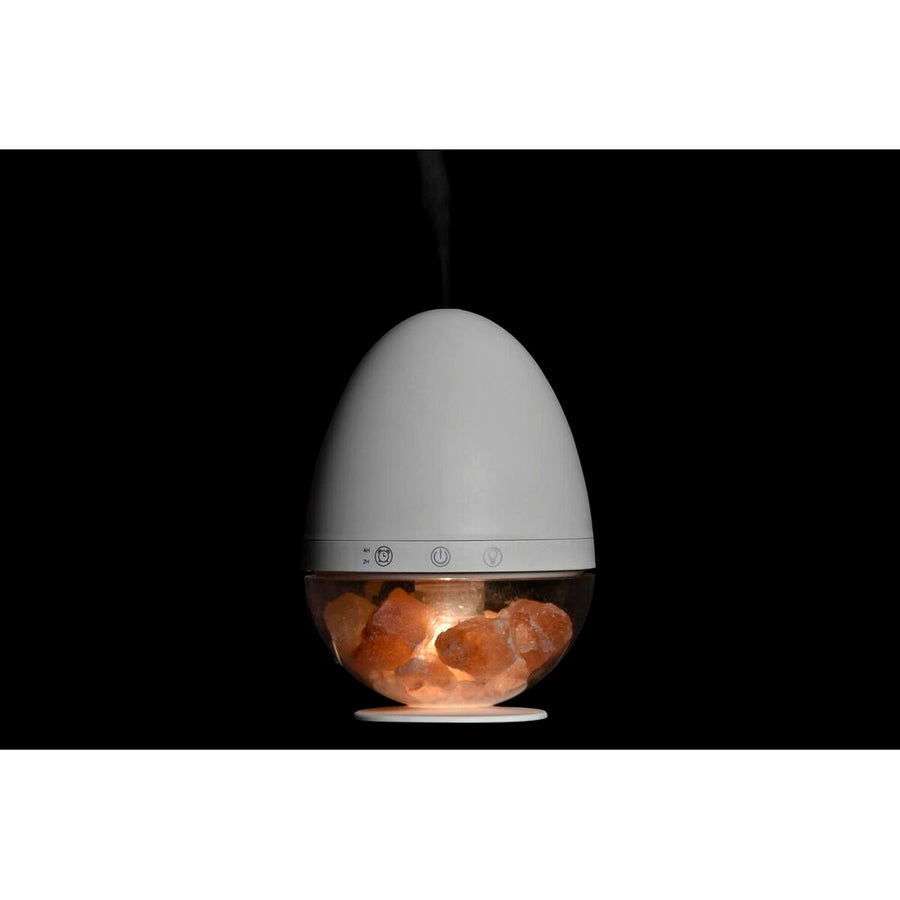 Eterinių aliejų difuzorius DKD Home Decor LED šviestuvas su druska (13,5 x 13,5 x 19 cm) (300 ml)