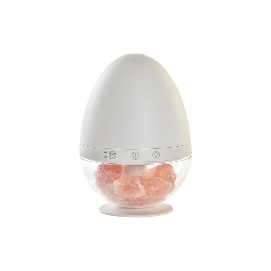 Eterinių aliejų difuzorius DKD Home Decor LED šviestuvas su druska (13,5 x 13,5 x 19 cm) (300 ml)