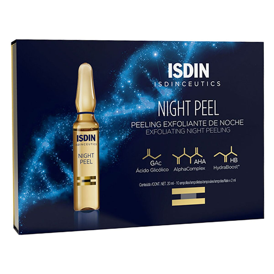 Exfoliant visage Isdin Night Peel 30 x 2 ml Ampoules