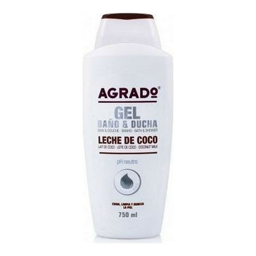 Gel de douche Leche de Coco Agrado (750 ml)