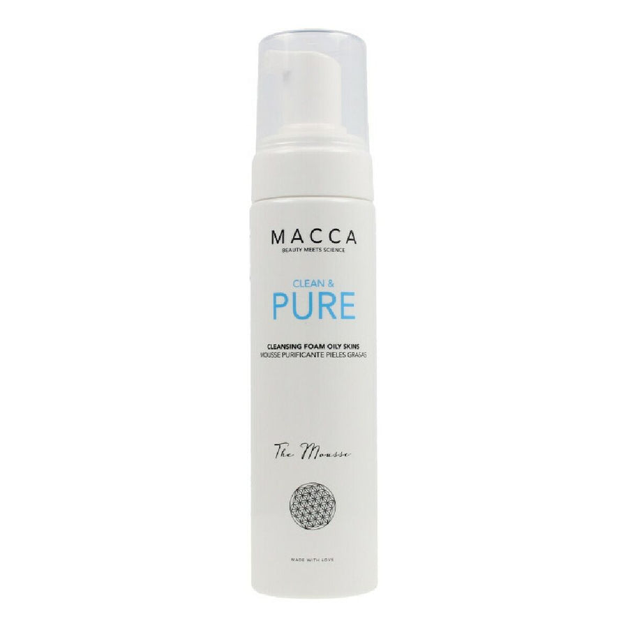 Mousse Detergente Clean & Pure Macca Clean Pure Pelle grassa 200 ml