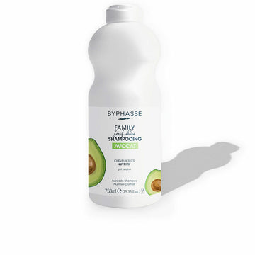 Maitinamasis šampūnas Byphasse Family Fresh Delice Dry Hair Avocado (750 ml)
