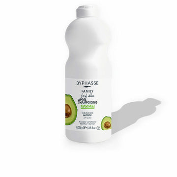 Après shampoing nutritif Byphasse Family Fresh Delice Cheveux secs Avocat (400 ml)