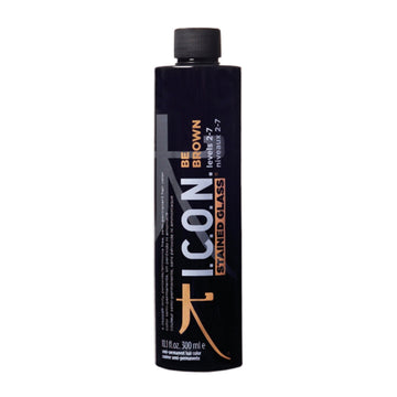 Couleur Semi-permanente Stained Glass Be Brown I.c.o.n. Stained Glass Be Brown N2-7 (300 ml) Nº 2-7 300 ml