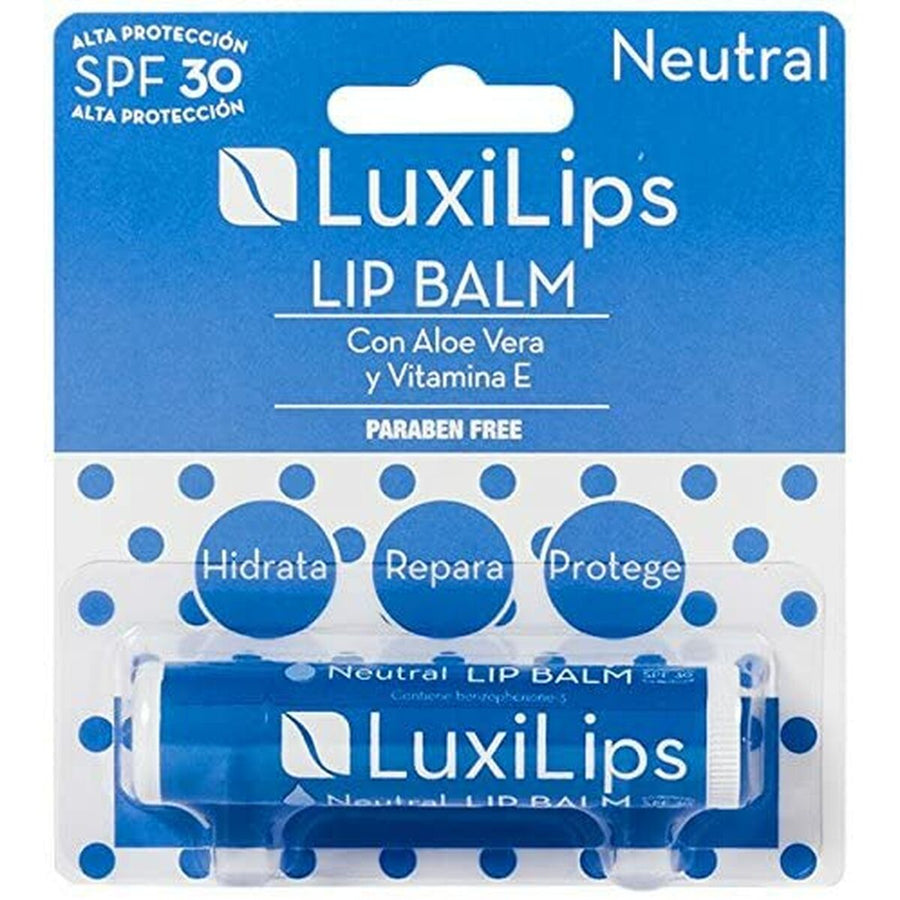 LuxiLips Neutral Lip Balm Spf 30 Aloe Vera