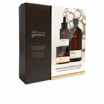 Skin Generics Revitalizing Supreme Routine Unisex kosmetikos rinkinys 3 vnt.
