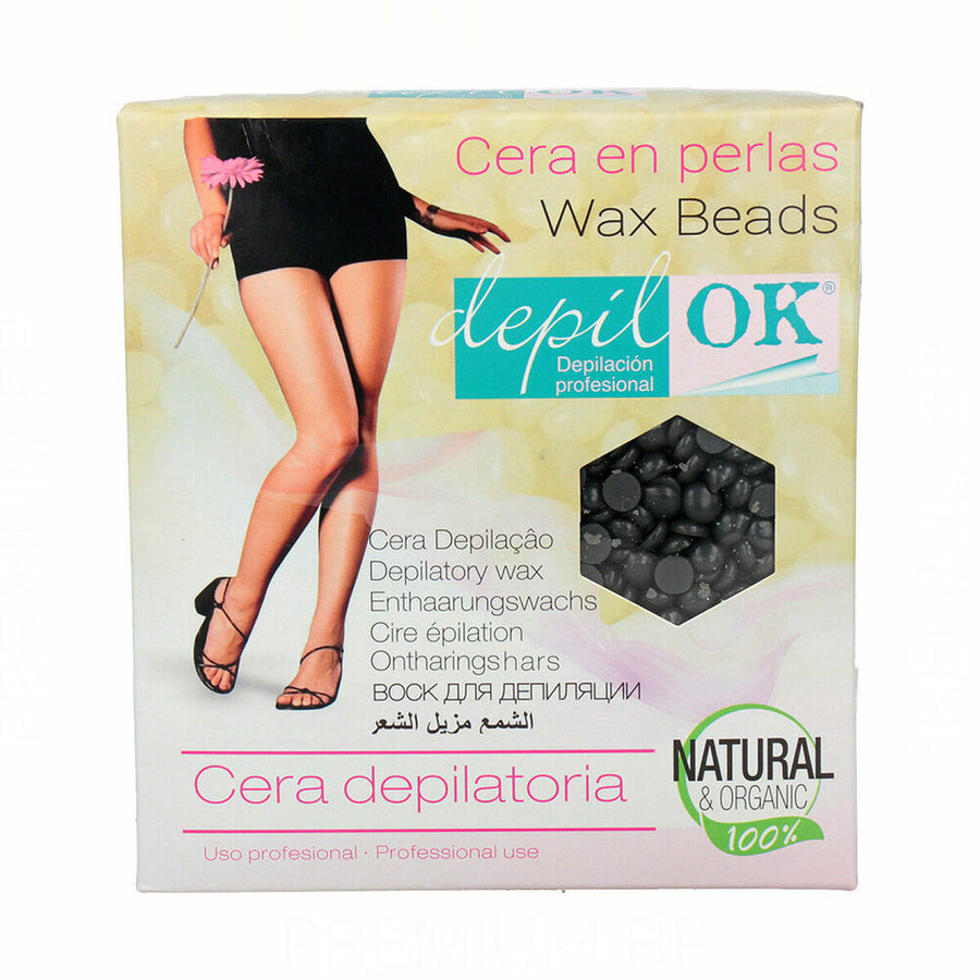 Depil Ok Black Depilatory Wax Pearls 1 kg