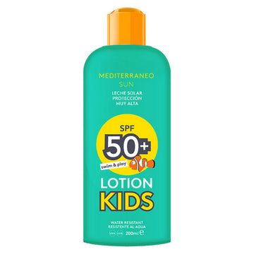 Crema Solare Kids Swim & Play Mediterraneo Sun SPF 50 (200 ml)