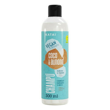 Kokosų ir migdolų kreminis šampūnas Katai (300 ml)