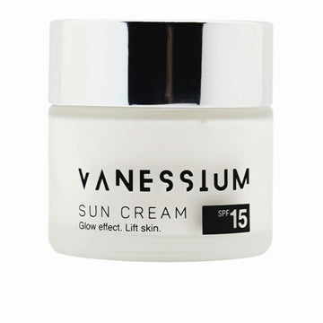 Protezione Solare Viso Vanessium Sun Cream Spf 15 50 ml