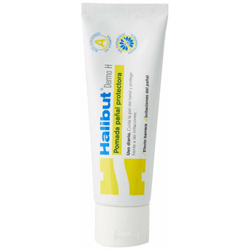 Crema Protettiva per Cambio Pannolino Halibut Dermo H 2 x 45 g Pomata