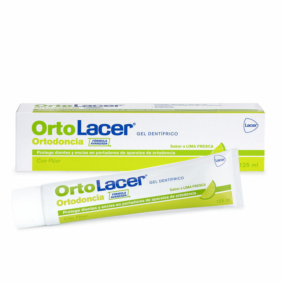 Dantų pasta Lacer Ortodoncia Lime (125 ml)