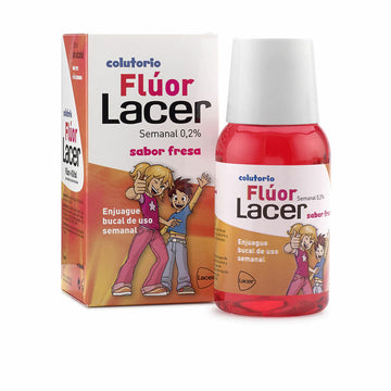 Collutorio Lacer Flúor Junior Fluoro Fragola 100 ml