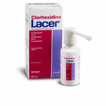 Spray per la bocca Lacer Clorhexidina 40 ml Per Bocca