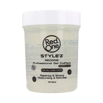 Gel de rasage Red One Style'z Professional Hair Coconut Oil 910 ml