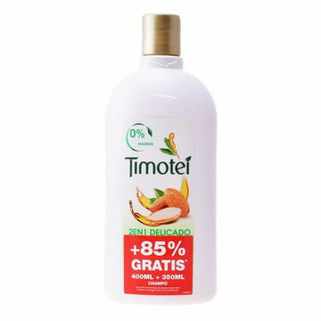 Shampoo e Balsamo 2 in 1 Timotei Aceite Almendras Dulces (750 ml) 750 ml