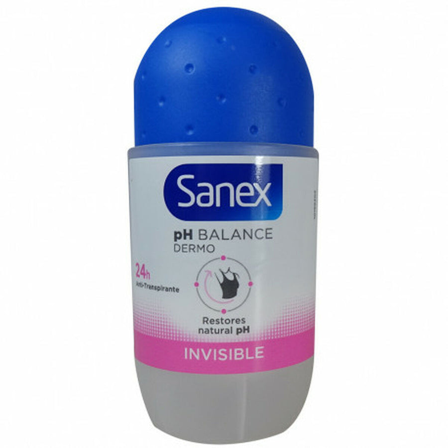 Deodorante Roll-on Sanex Dermo Invisible 50 ml