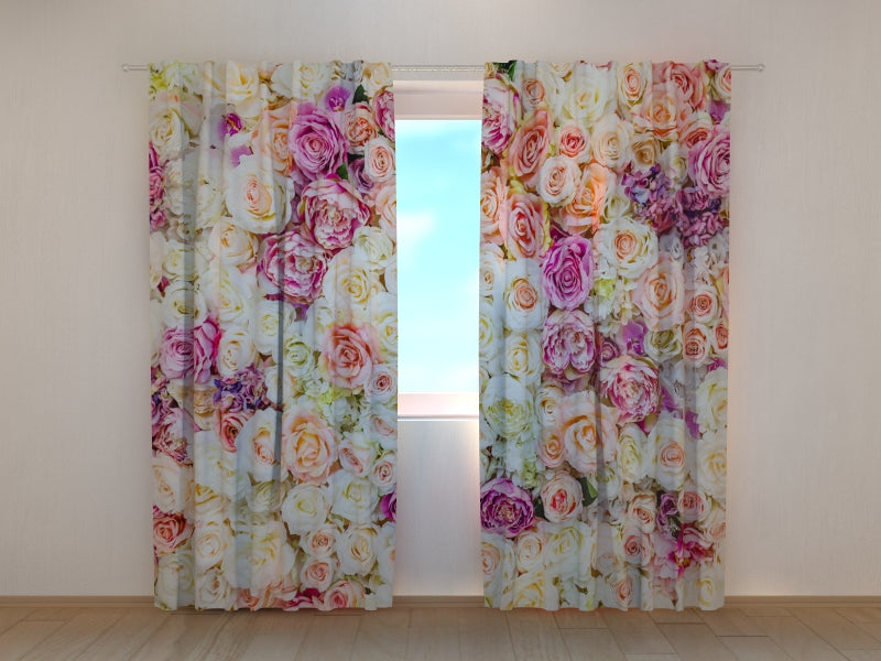 Tende Incredibile Muro di Fiori