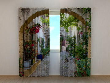 Tende Arcate in Fiore