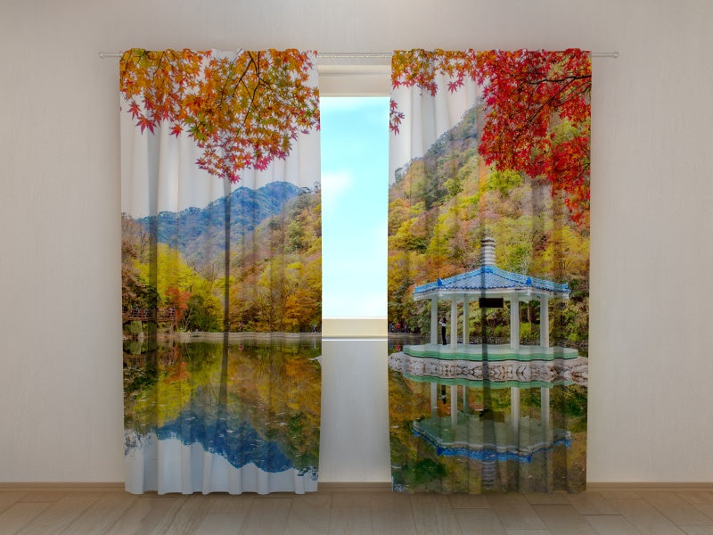 Tende Autunno nella Corea del Sud