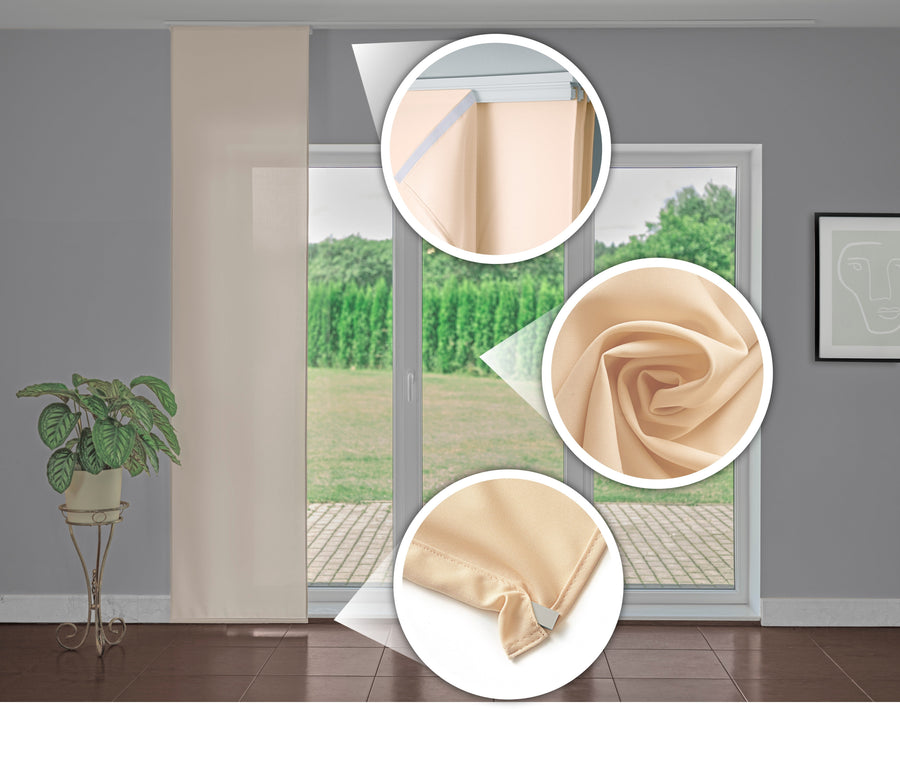 Tenda a Pannello Colore Beige Chiaro Screen