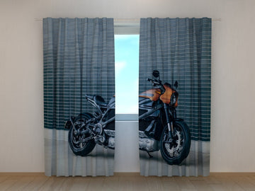 Tende Moto Harley Davidson Nera
