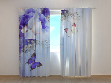 Tende Iris Blu
