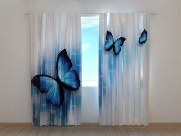 Tende Farfalle Blu
