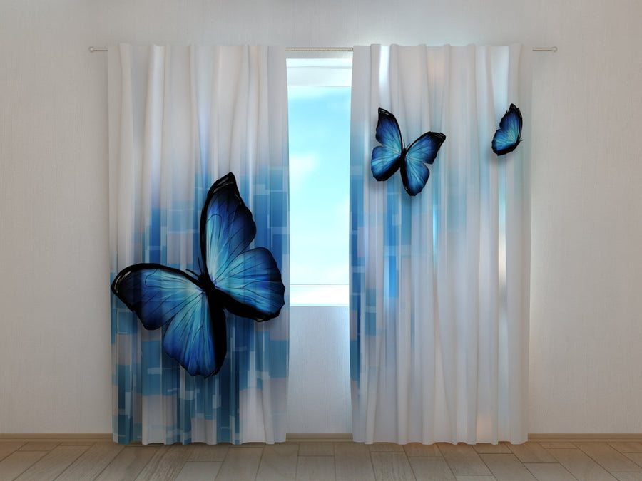 Tende Farfalle Blu