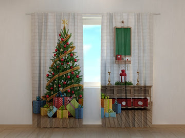 Tende Albero di Natale con Regali