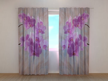 Tende Colibrì con Orchidee 2