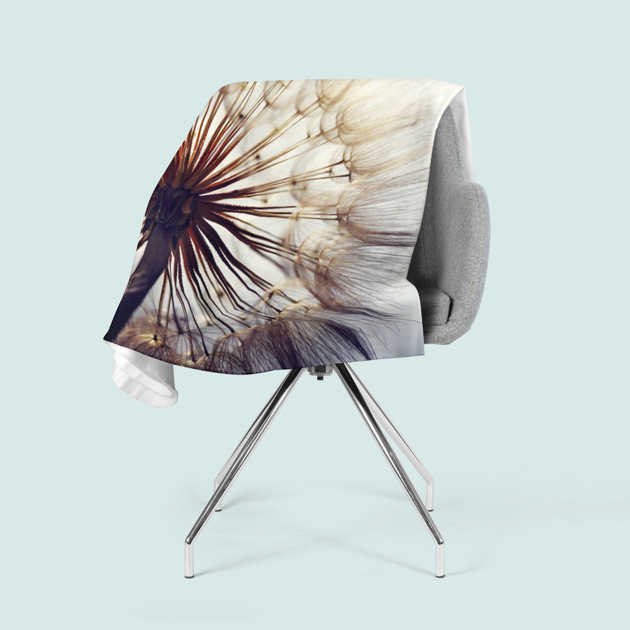 Coperta in Flanella Dente di Leone Meraviglioso