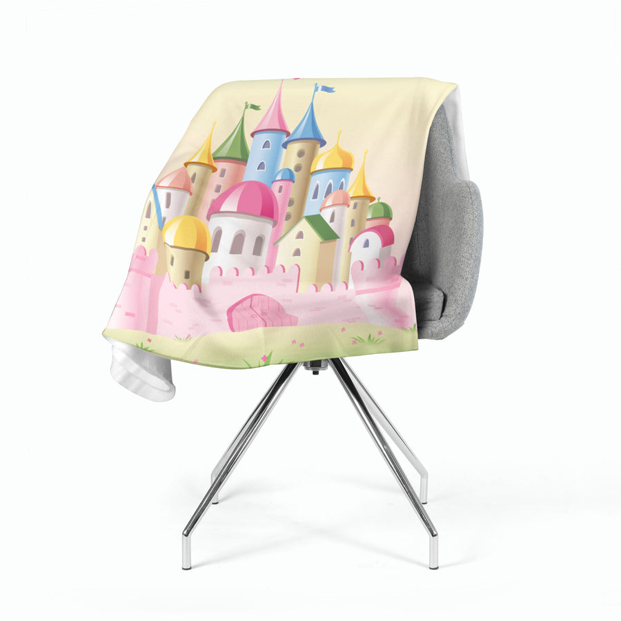 Coperta in Flanella Castello Rosa