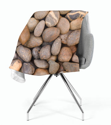 Coperta in Flanella Pietra