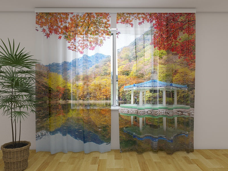 Tende Autunno nella Corea del Sud