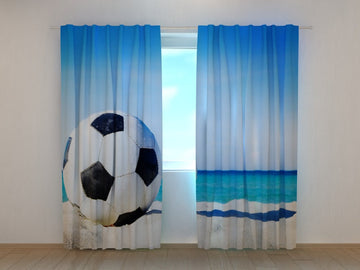 Tende Pallone da Calcio sulla Spiaggia