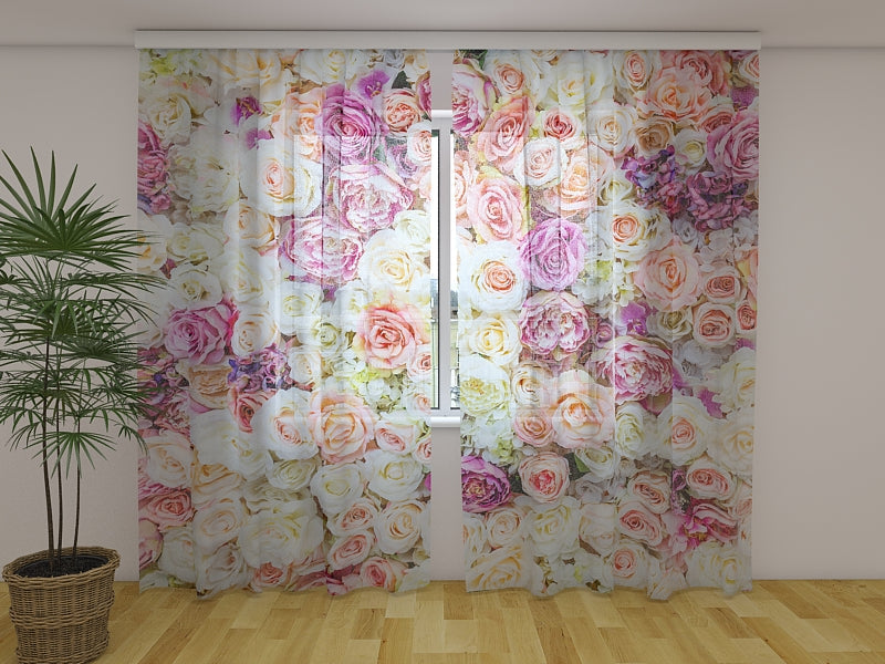 Tende Incredibile Muro di Fiori