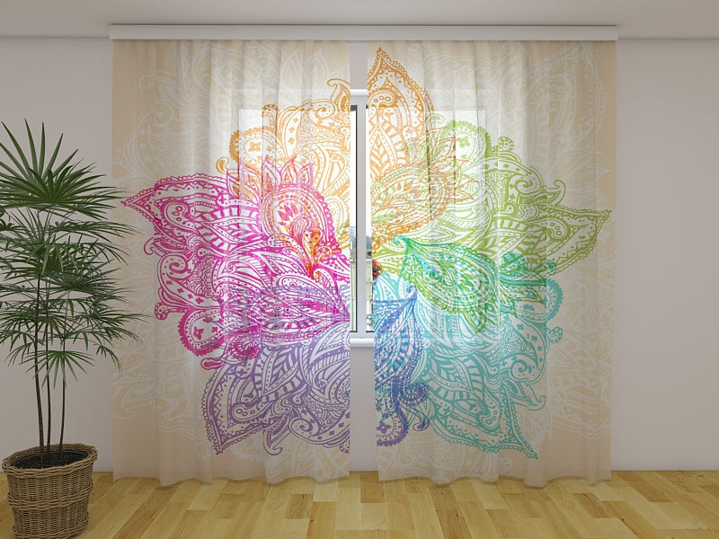 Tende Mandala Colorato. Prezzo conveniente