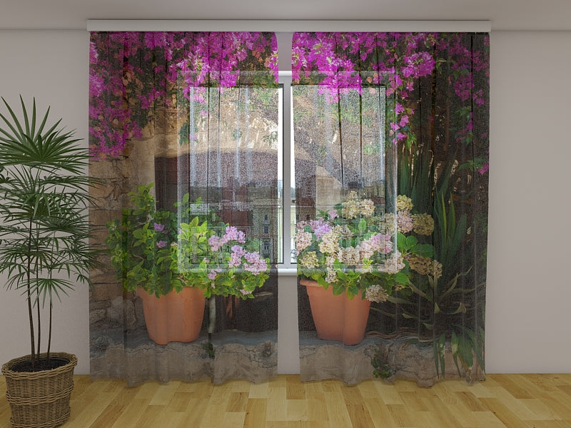 Tende Fiori in Vaso