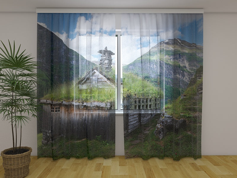 Tende Casetta di Montagna in Fiordo Norvegese