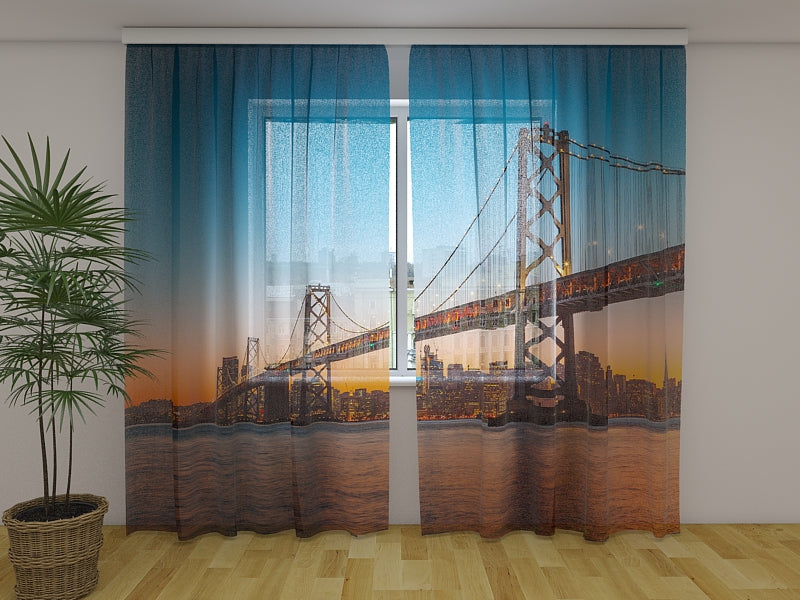 Tende Skyline di San Francisco al Tramonto