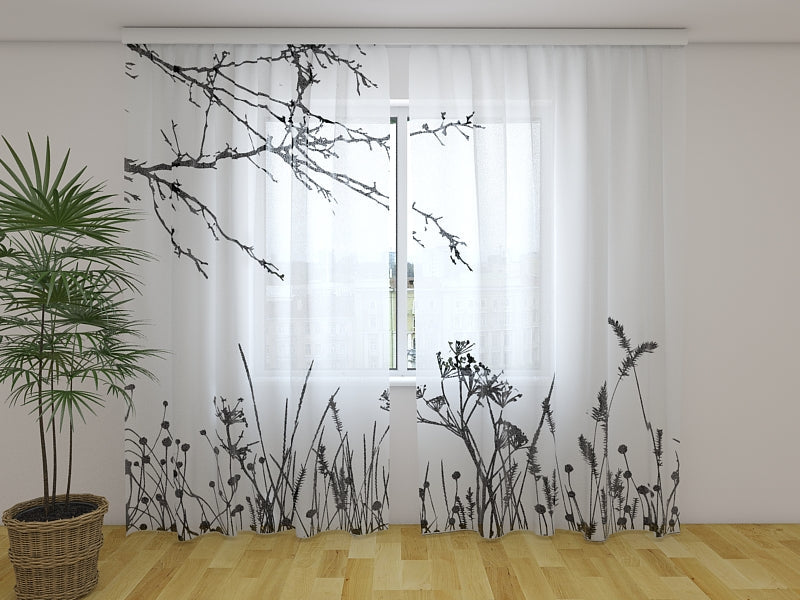 Tende Ombra di Erba e Albero