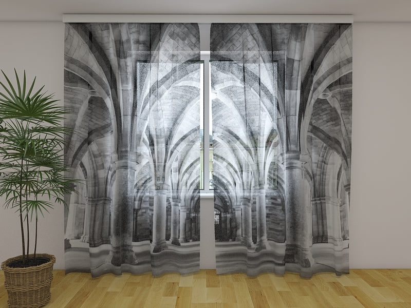 Tende Spettacolare Hall dell'Università di Glasgow, in Scozia