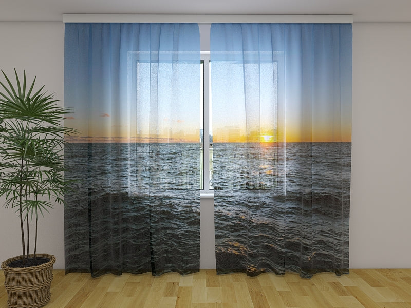Tende Tramonto nel Mare Baltico