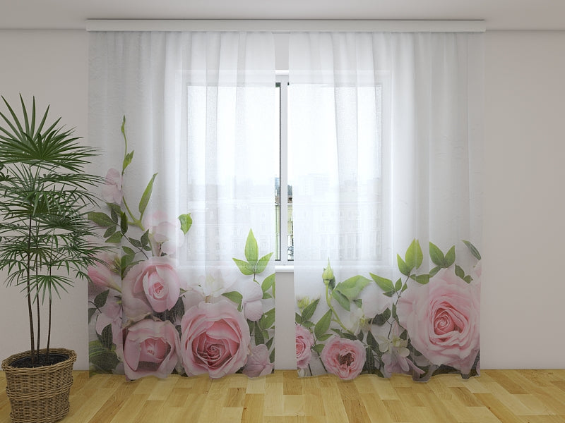 Tende Tenerezza delle Rose Rosa